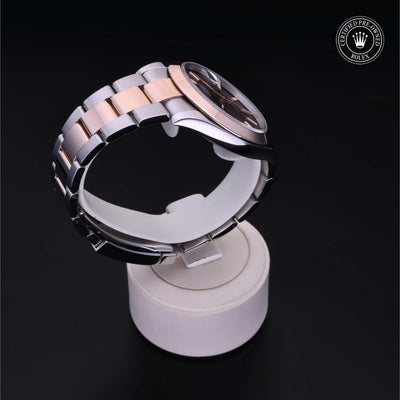 Rolex CPO Datejust M126301 front on white background