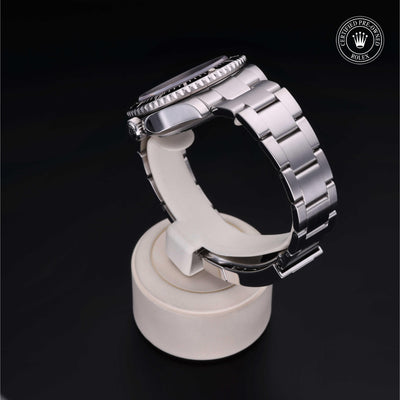 Rolex CPO Sea-Dweller M116600 front on white background