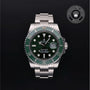 Rolex CPO Submariner M116610LV front on white background