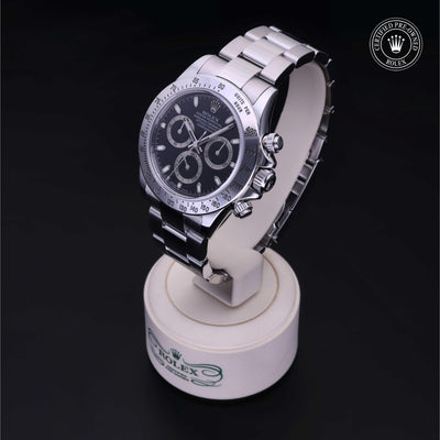 Rolex CPO Daytona M116520 front on white background
