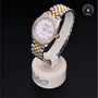 Rolex Certified Pre-owned Datejust M126283RBR-0015 front on black background