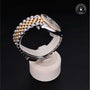 Rolex Certified Pre-owned Datejust M126283RBR-0015 front on black background