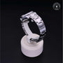 Rolex Certified Pre-owned Lady Datejust M178240-0009 front on black background