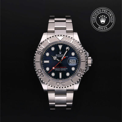 Rolex CPO Yacht-Master M126622 front on white background