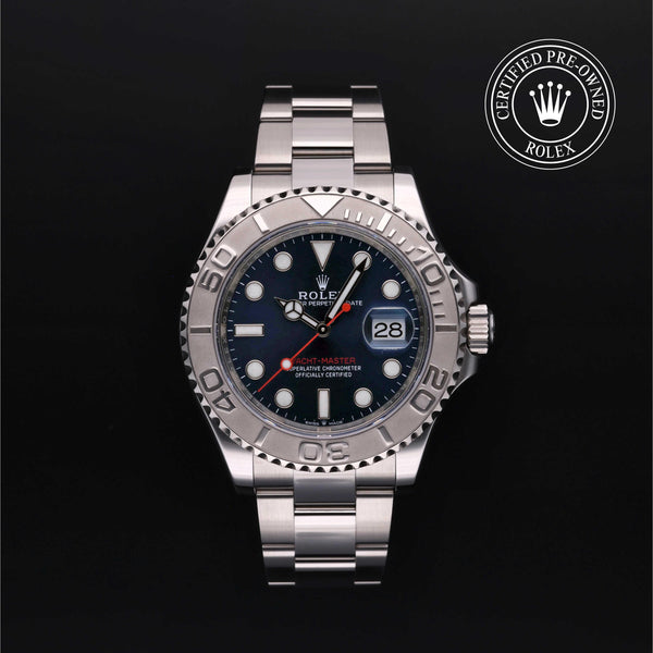 Rolex CPO Yacht-Master M126622 front on white background