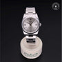 Rolex Certified Pre-owned Oyster Perpetual M116000-0001 front on black background