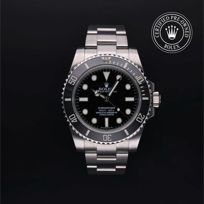 Rolex CPO Submariner M114060 front on white background