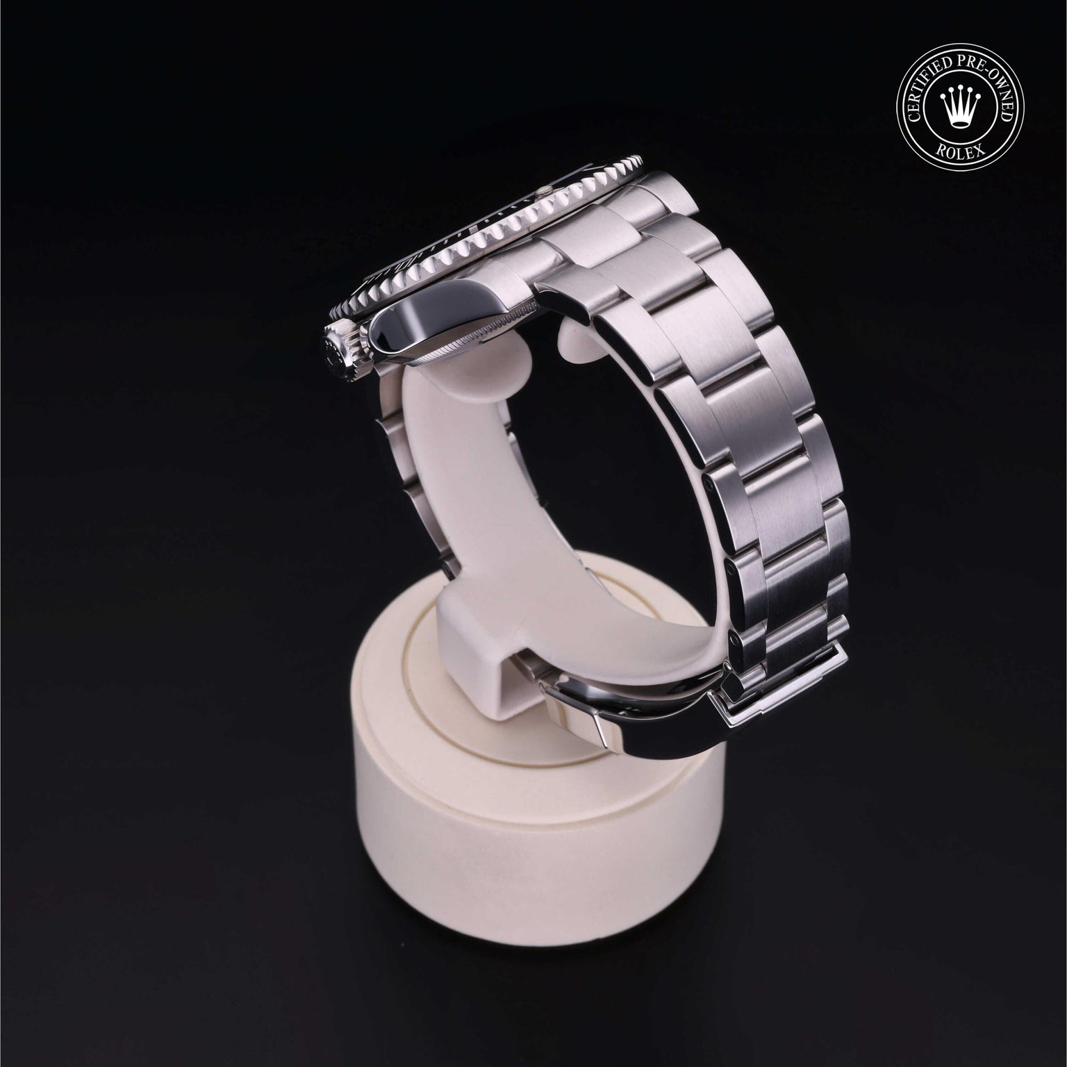 Rolex CPO Submariner M114060 front on white background