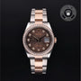 Rolex CPO Datejust M126281RBR front on white background