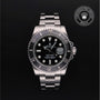 Rolex Certified Pre-owned Submariner M116610LN-0001 front on black background