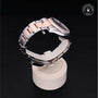 Rolex Certified Pre-owned Datejust M116201-0089 front on black background