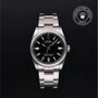 Rolex Certified Pre-owned Oyster Perpetual M126000-0014 front on black background