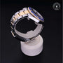Rolex Certified Pre-owned Submariner M116613LB-0005 front on black background