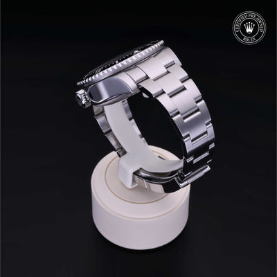 Rolex Certified Pre-owned Sea-Dweller M116660-0001 front on black background