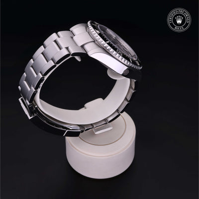 Rolex Certified Pre-owned Sea-Dweller M126600-0001 front on black background