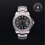 Rolex Certified Pre-owned Yacht-Master M116622-0003 front on black background