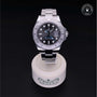 Rolex Certified Pre-owned Yacht-Master M116622-0003 front on black background