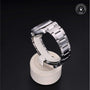 Rolex Certified Pre-owned Datejust M126200-0004 front on black background