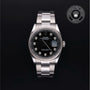 Rolex Certified Pre-owned Datejust M126234-0028 front on black background
