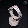 Rolex Certified Pre-owned Datejust M126334-0013 front on black background