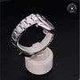 Rolex Certified Pre-owned Datejust M126334-0013 front on black background