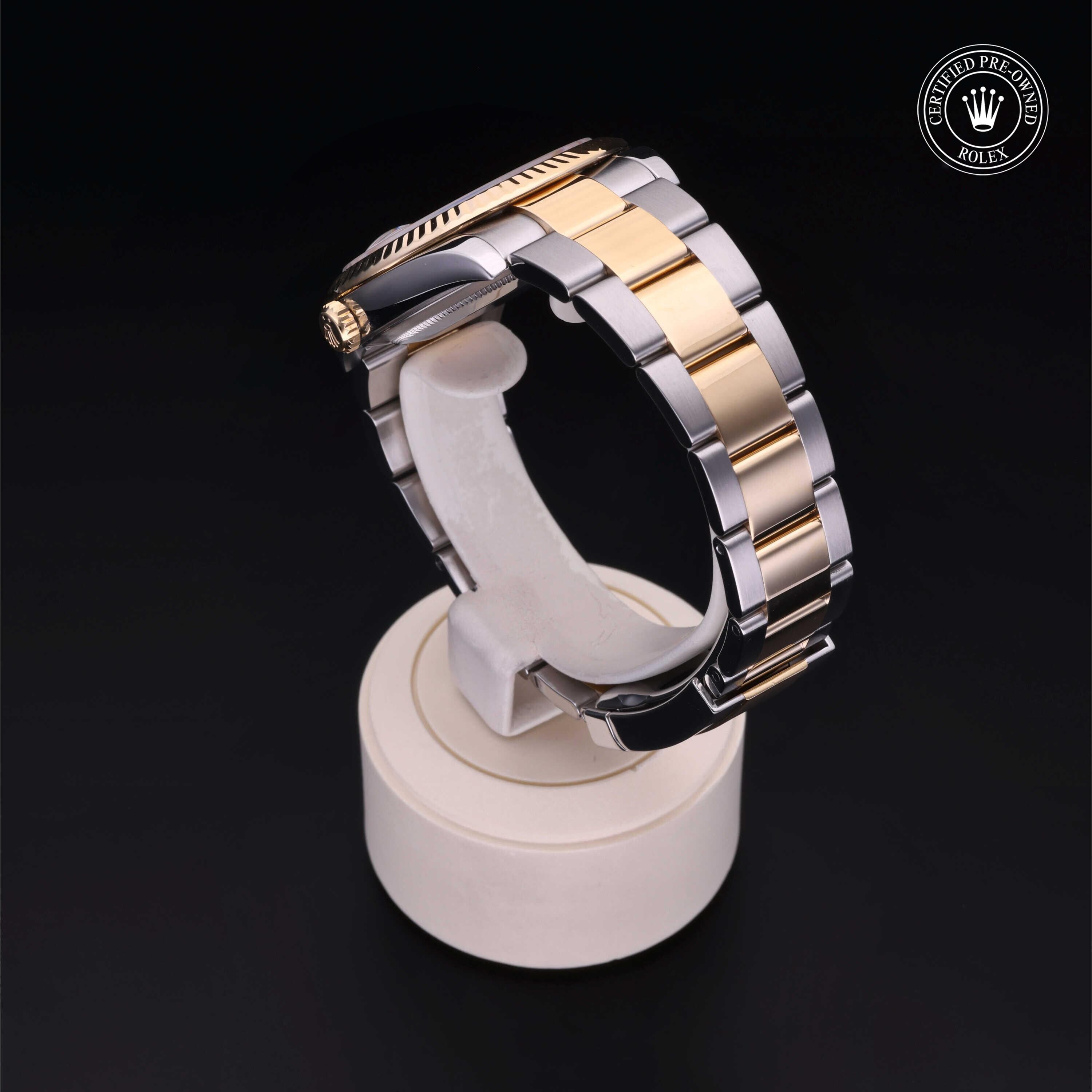 Rolex CPO Datejust M126333 front on white background