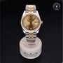 Rolex Certified Pre-owned Datejust M126333-0012 front on black background