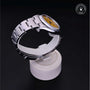 Rolex Certified Pre-owned Oyster Perpetual M126000-0004 front on black background