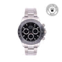 Rolex CPO Daytona M116500LN front on white background