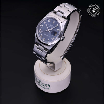 Rolex CPO Datejust M16200 front on white background