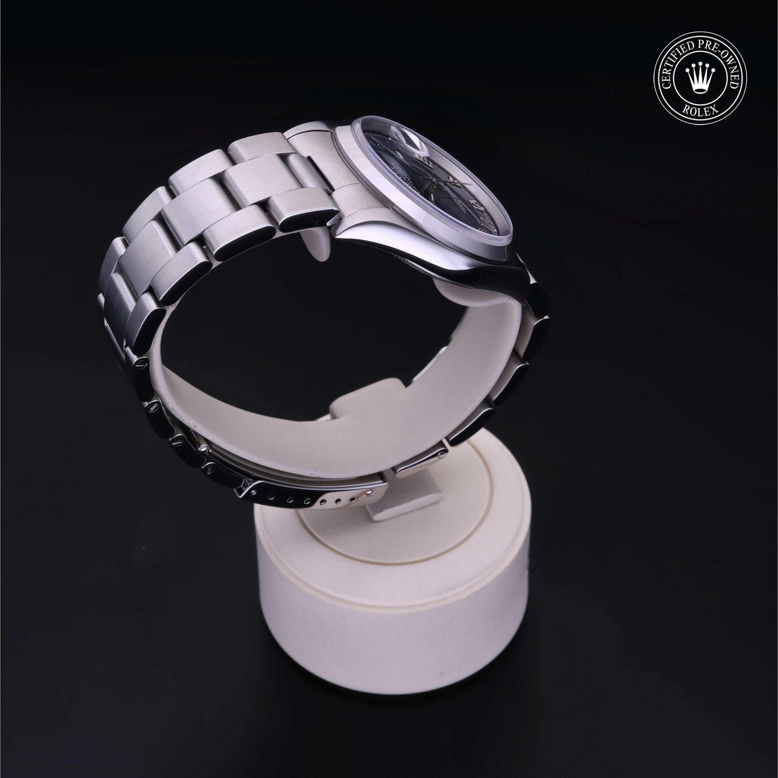 Rolex CPO Datejust M16200 front on white background