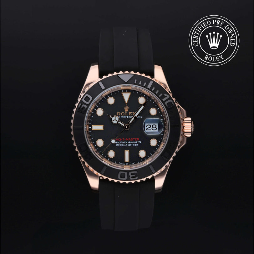 Rolex CPO Yacht-Master M126655 front on white background