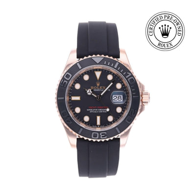 Rolex CPO Yacht-Master M126655 front on white background