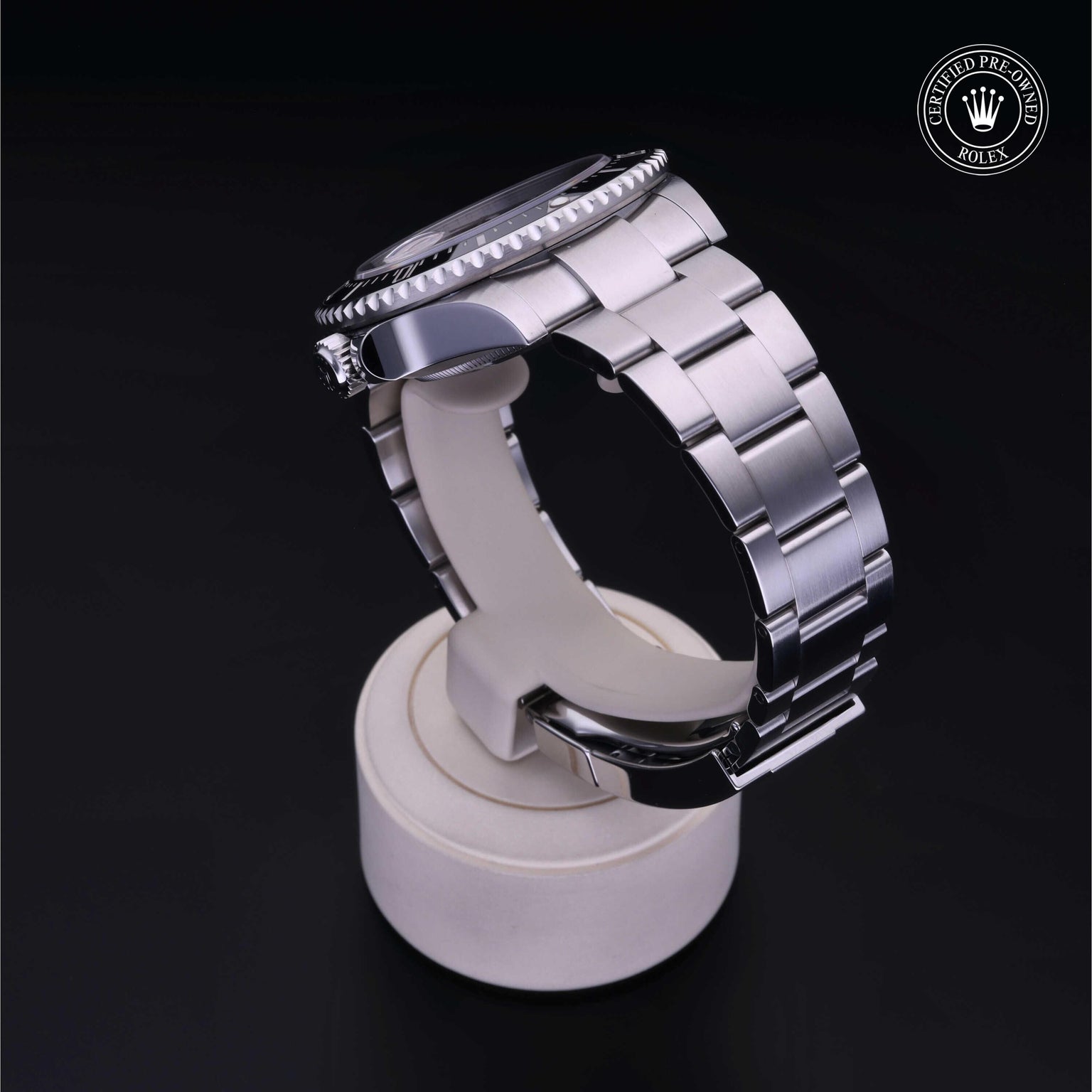 Rolex CPO Sea-Dweller M126600 front on white background