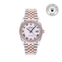 Rolex CPO Datejust M126231 front on white background