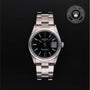 Rolex Certified Pre-owned Oyster Perpetual M15200-0009 front on black background