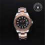 Rolex Certified Pre-owned Yacht-Master M268621-0004 front on black background