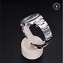 Rolex Certified Pre-owned Submariner M116610LV-0002 front on black background
