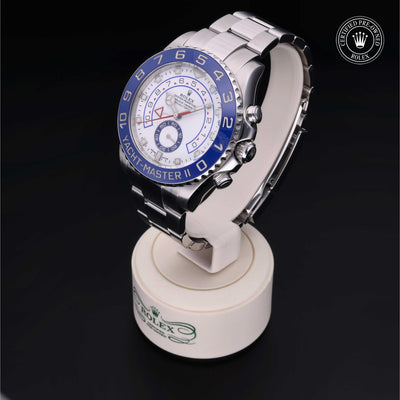 Rolex CPO Yacht-Master M116680 front on white background