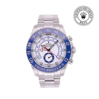 Rolex CPO Yacht-Master M116680 front on white background