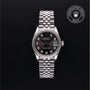 Rolex Certified Pre-owned Lady Datejust M278274-0008 front on black background