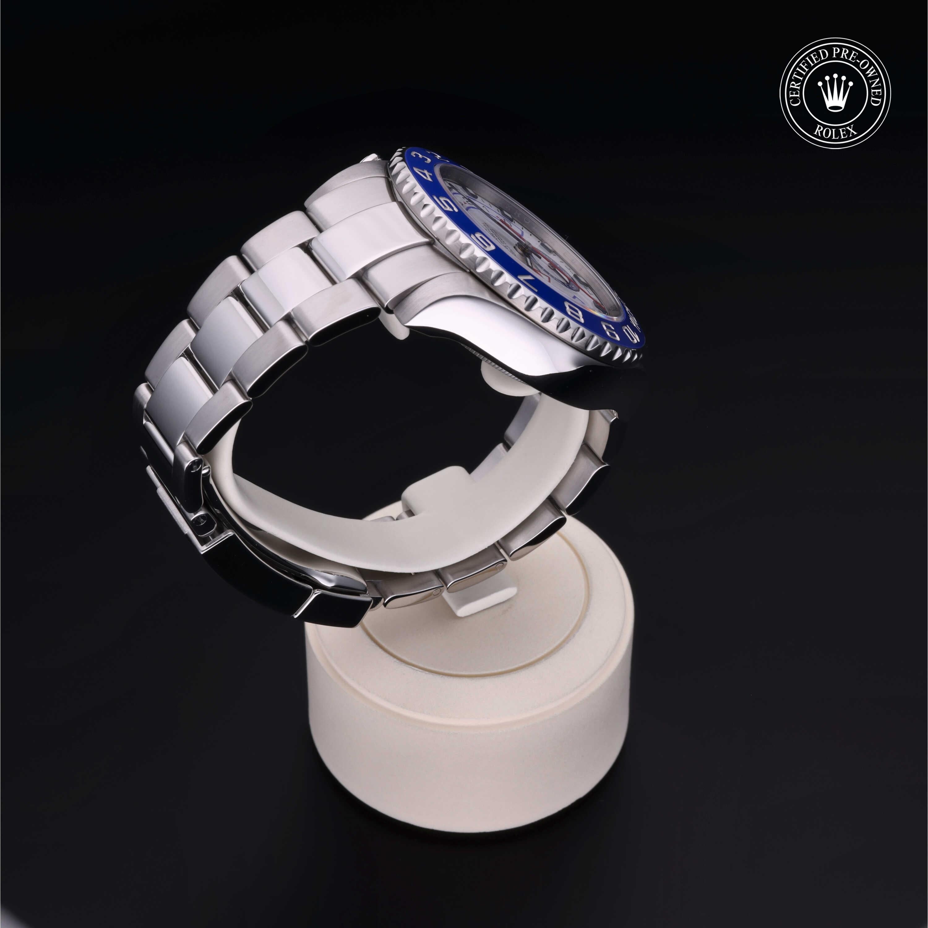Rolex CPO Yacht-Master M116680 front on white background