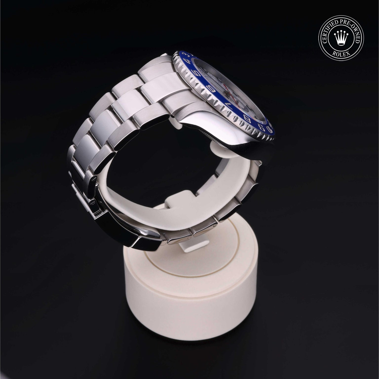 Rolex CPO Yacht-Master M116680 front on white background