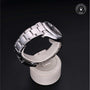 Rolex Certified Pre-owned Datejust M126200-0004 front on black background