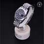 Rolex Certified Pre-owned Datejust M126200-0003 front on black background