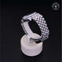 Rolex Certified Pre-owned Datejust M126200-0003 front on black background