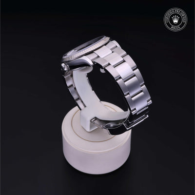 Rolex CPO Datejust M126234 front on white background