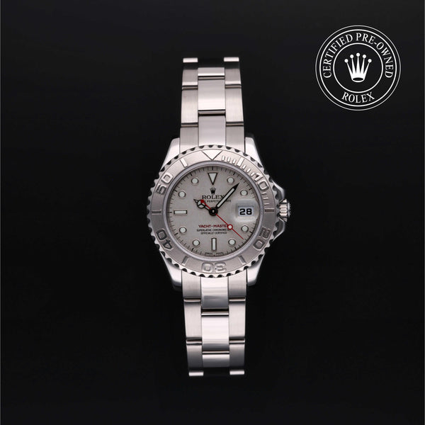 Rolex CPO Yacht-Master M169622 front on white background