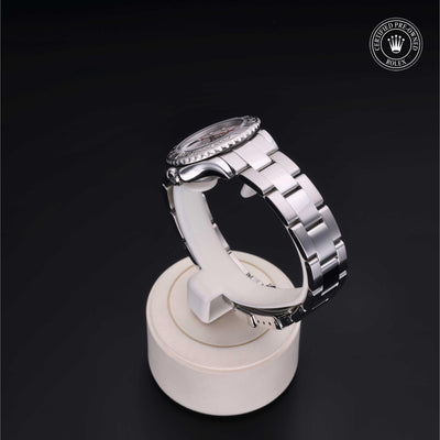 Rolex CPO Yacht-Master M169622 front on white background