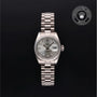 Rolex Certified Pre-owned Lady Datejust M179179-0066 front on black background